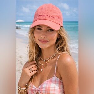 Offline By Aerie Coral Baseball Cap